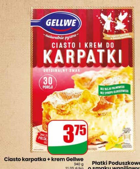 ciasto karpatka z kremem