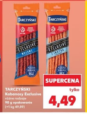 kabanosy exclusive różne rodzaje