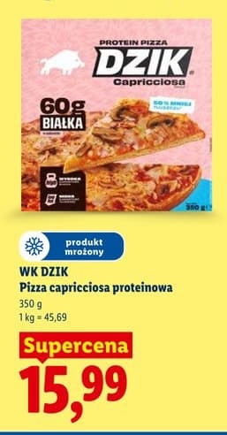 pizza capricciosa proteinowa