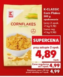płatki kukurydziane