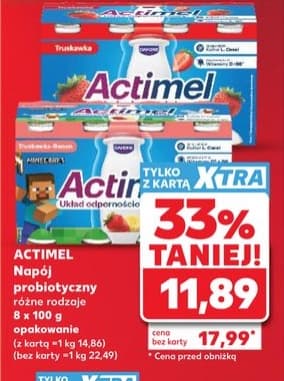 napój probiotyczny różne rodzaje
