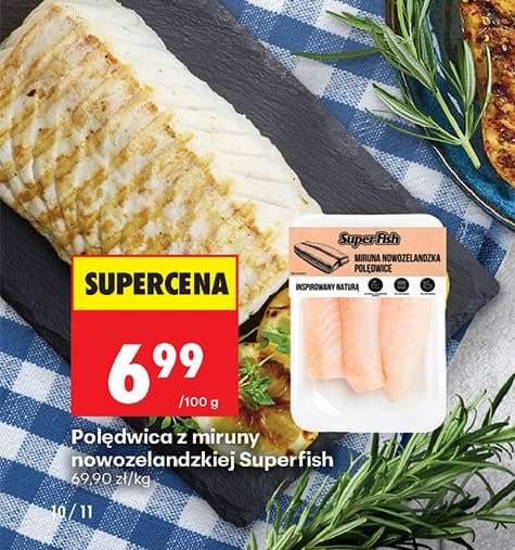 polędwica z miruny nowozelandzkiej