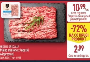 Mięsne Specjały mięso mielone z łopatki wieprzowej 500g