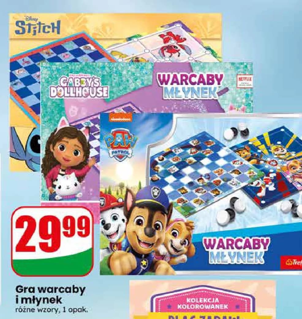 gra warcaby i młynek