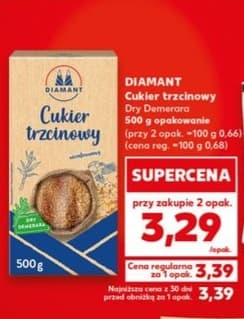 cukier trzcinowy dry demerara