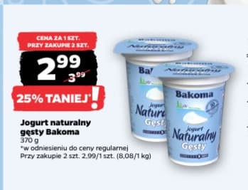 jogurt naturalny gęsty