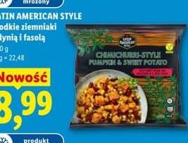 słodkie ziemniaki z dynią i fasolą