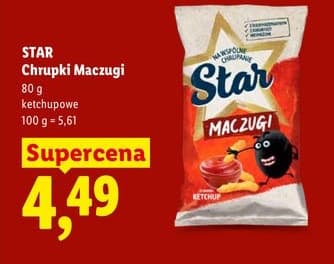 chrupki Maczugi ketchupowe