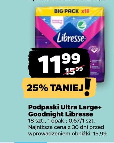 podpaski ultra large goodnight