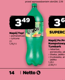 napój pomarańcza cytryna