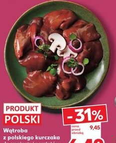 wątroba z polskiego kurczaka do smażenia i pasztetów
