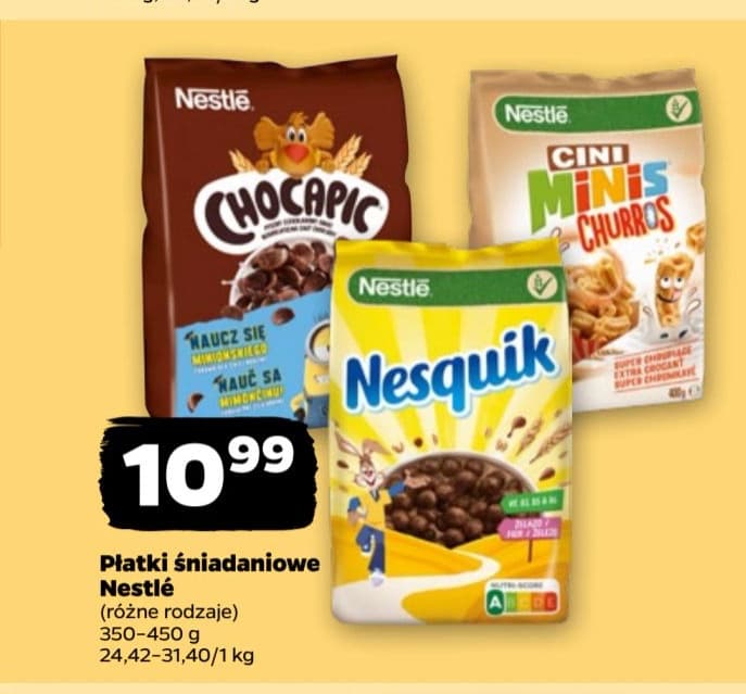 płatki śniadaniowe