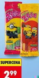 żelki sticks Minionki