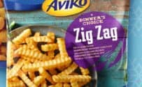 chrupiące kulki ziemniaczane lub frytki karbowane Zig Zag