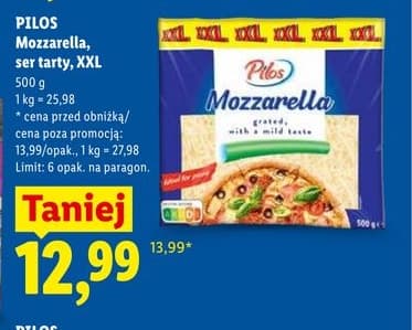 ser mozzarella tarty XXL