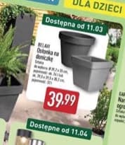 osłonka na doniczkę na balkon