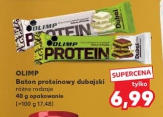 baton proteinowy dubajski różne rodzaje