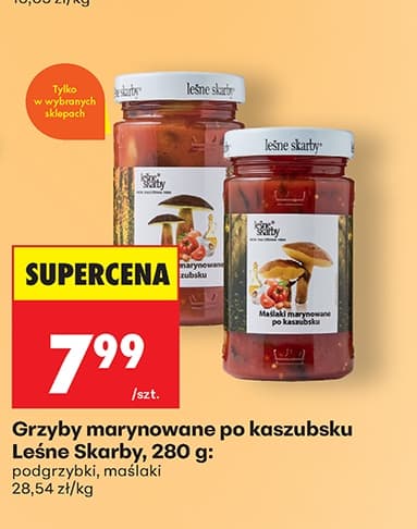 grzyby marynowane po kaszubsku podgrzybki lub maślaki