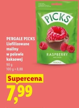 maliny liofilizowane w polewie kakaowej