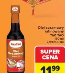 olej sezamowy rafinowany