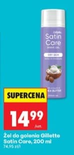 żel do golenia satin care gillette