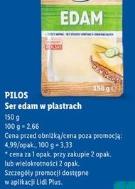 ser edam w plastrach