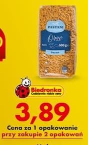 makaron orzo z pszenicy durum