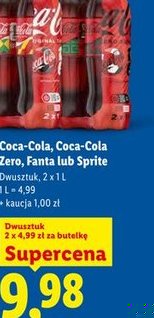 napój gazowany cola