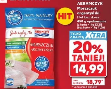 morszczuk argentyński filet bez skóry