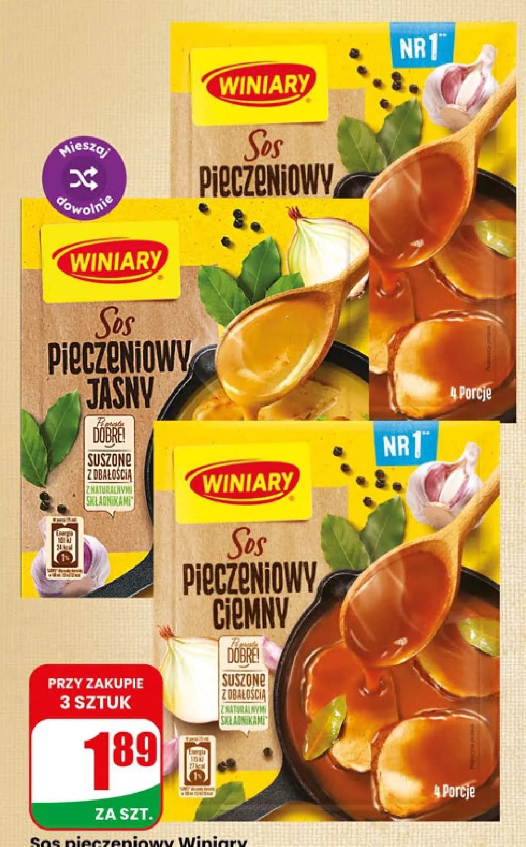 sos pieczeniowy jasny