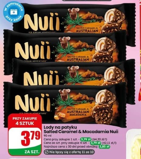 lody na patyku salted caramel & macadamia