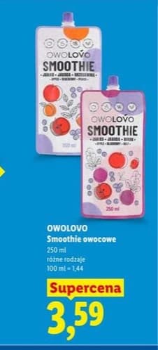smoothie owocowe