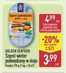 szprot podwędzany w oleju
