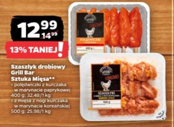 szaszłyk drobiowy