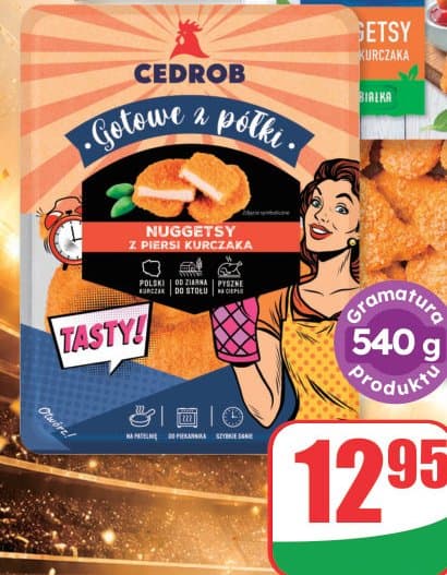 nuggetsy z piersi kurczaka