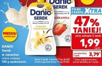 serek w saszetce