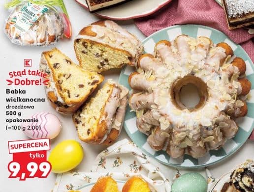 babka wielkanocna drożdżowa