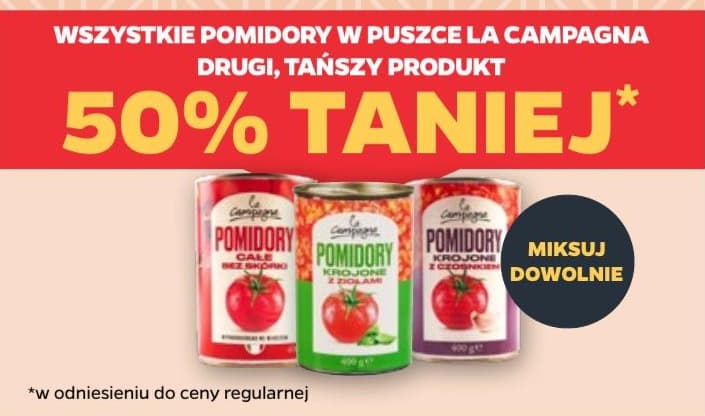 wszystkie pomidory w puszce