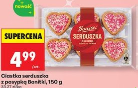 ciastka serduszka z posypką