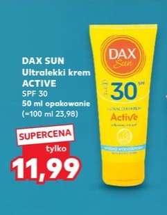 ultralekki krem Active SPF 30