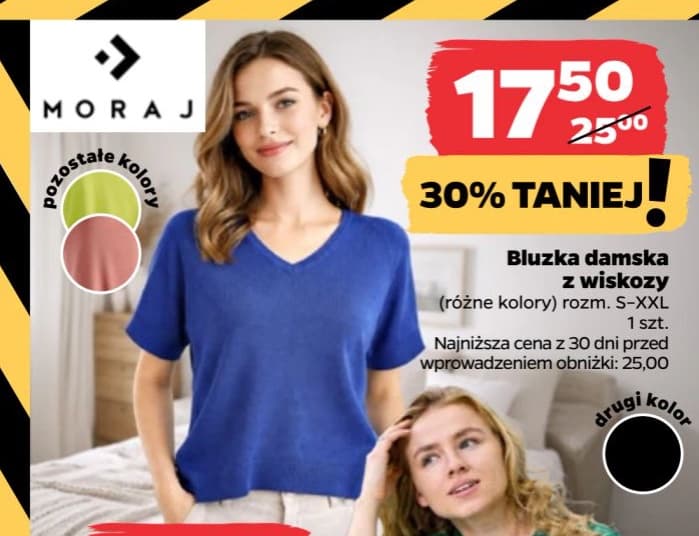 bluzka damska wiskozowa