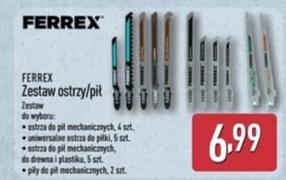 zestaw ostrzy/pił