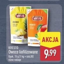 owoce warzywa liofilizowane