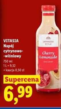 napój cytrynowo-wiśniowy