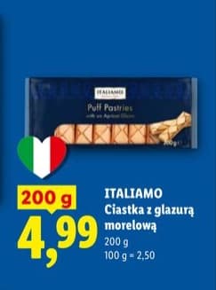 ciastka z glazurą morelową
