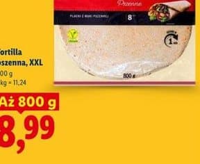 tortilla pszenna