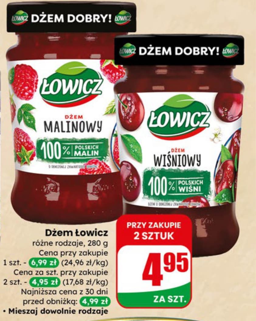 dżem malinowy