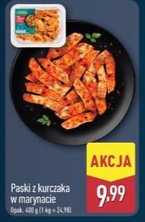paski z kurczaka w marynacie