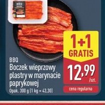 boczek wieprzowy plastry w marynacie paprykowej