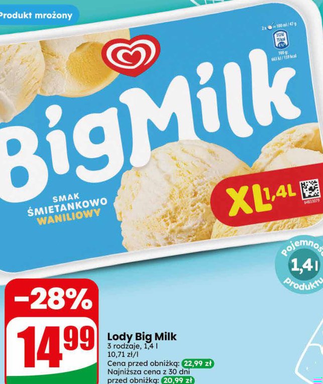 lody śmietankowo waniliowe